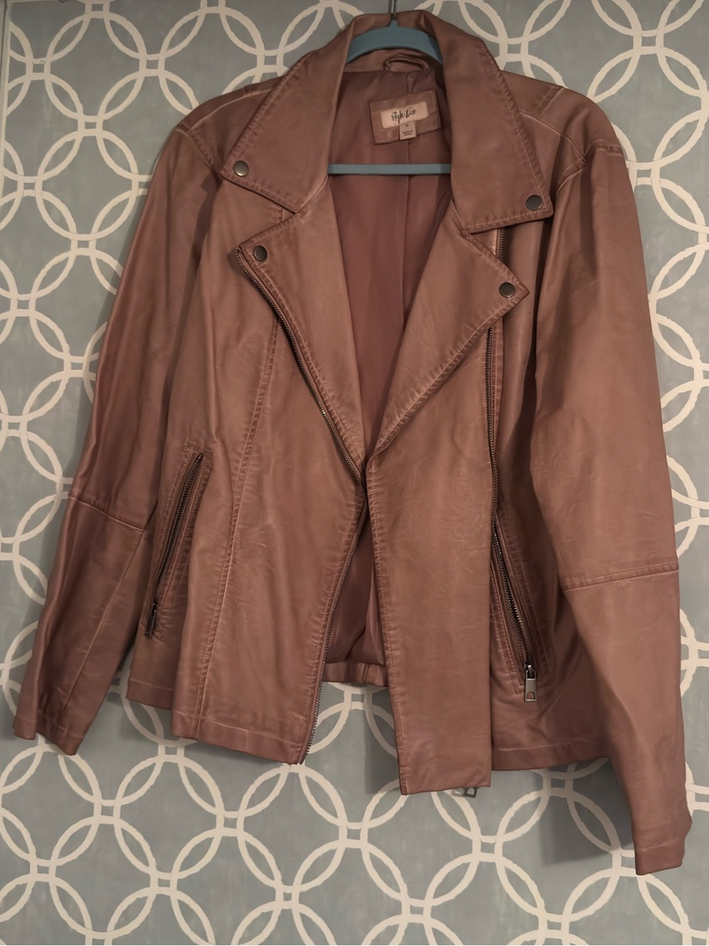 Faux Leather Jacket